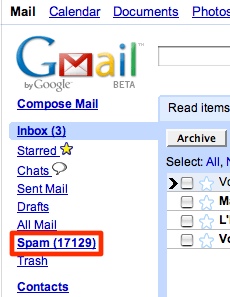 die spam