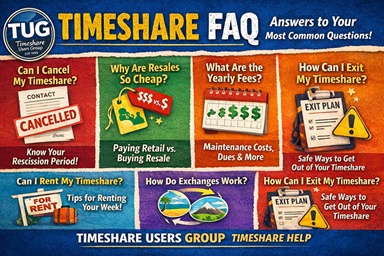 most frequently asked timeshare owner questions